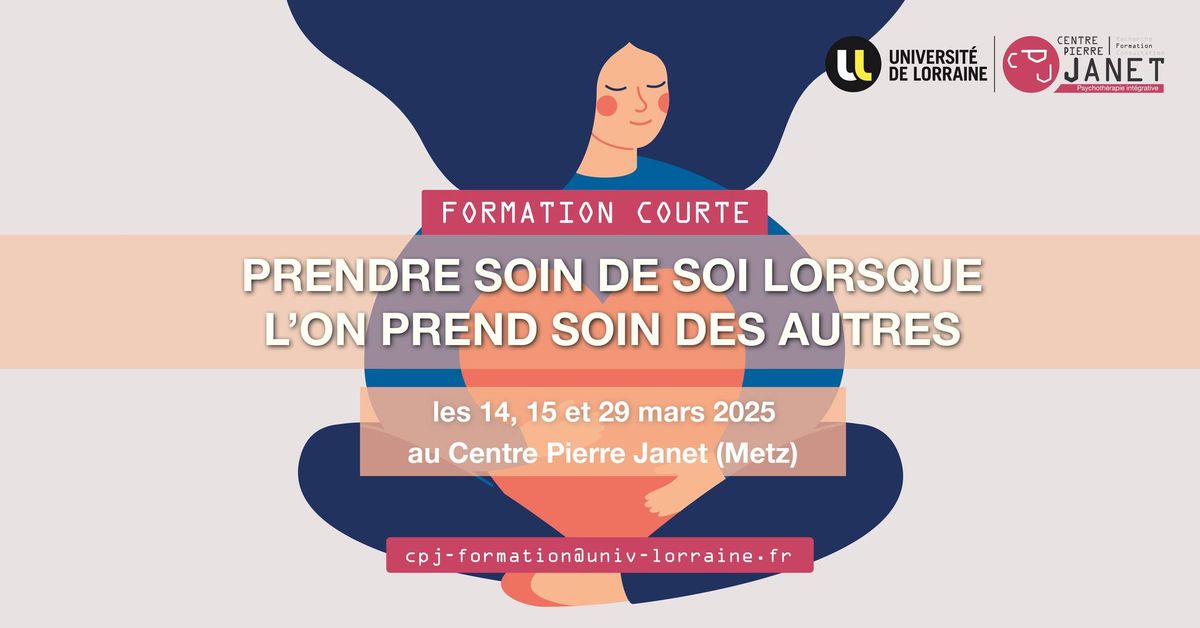 Formation Courte "Prendre soin de soi lorsque l'on prend soin des autres"