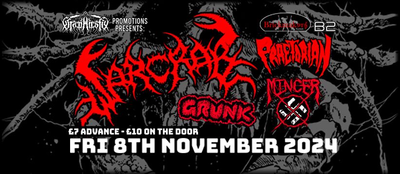 WARCRAB - PRAETORIAN - GRUNK - MINCER (Friday 8th november Brickmakers B2))