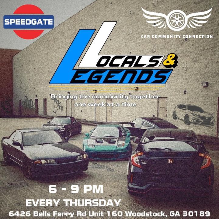 Locals and Legends Weekly Car Show with CCC