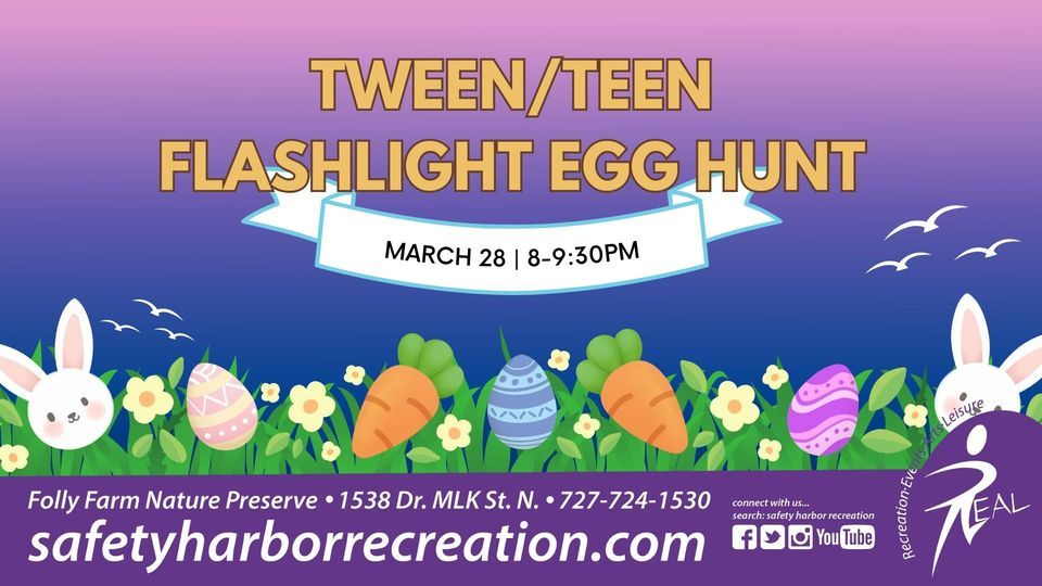 Tween\/Teen Flashlight Egg Hunt