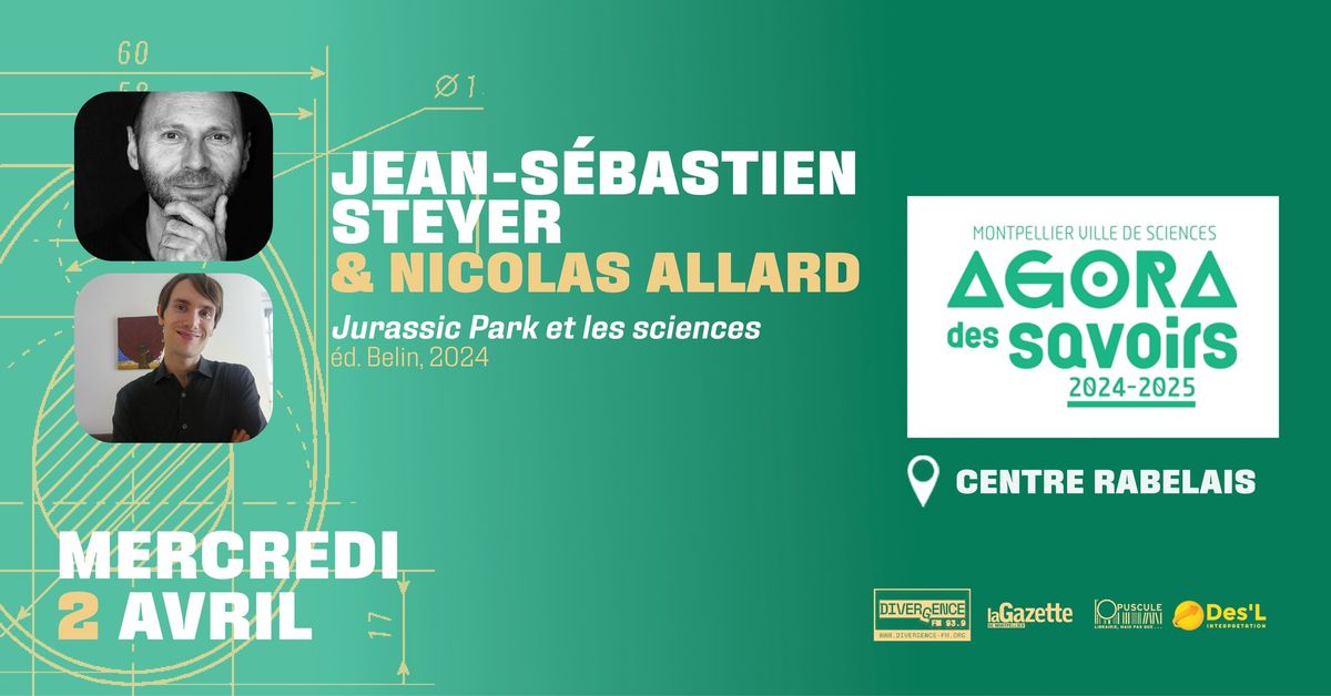 Rencontre avec Jean-S\u00e9bastien STEYER & Nicolas ALLARD \ud83d\udc23 AGORA DES SAVOIRS