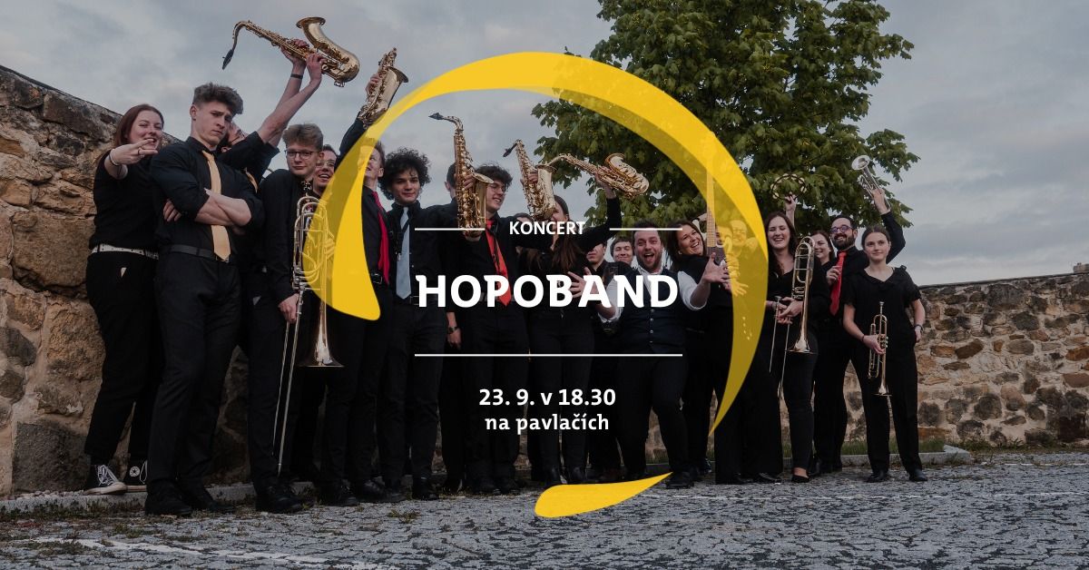 Pavla\u010dov\u00fd koncert big bandu HOPOBAND