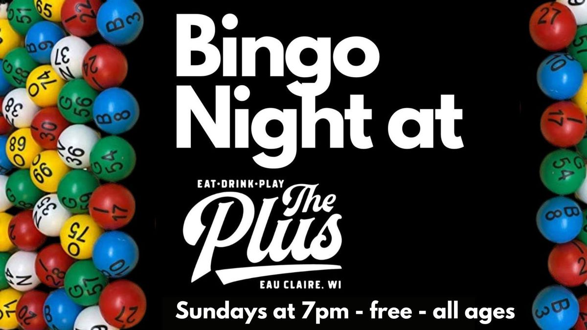 Bingo Night at The Plus