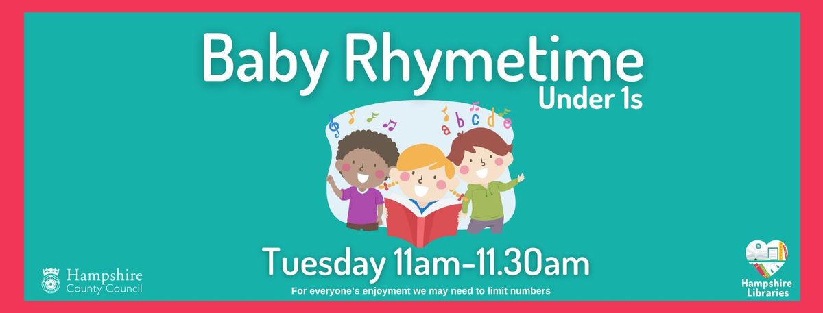 Under 1s Baby Rhymetime