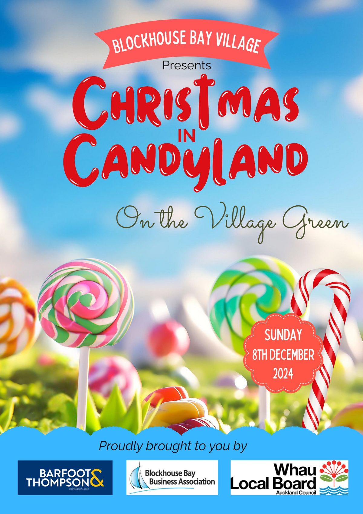 Blockhouse Bay Village - Christmas in Candyland