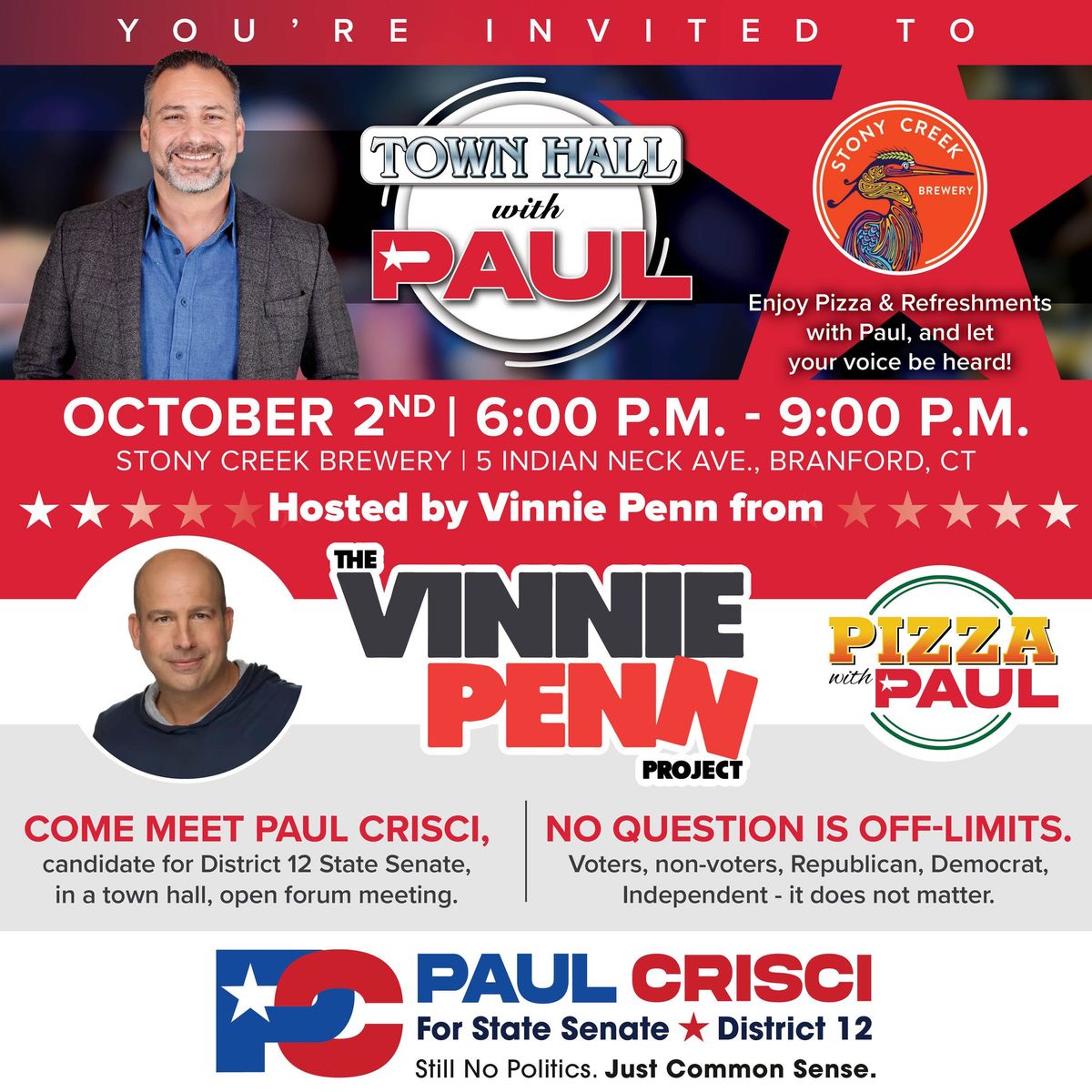 Town Hall with Paul