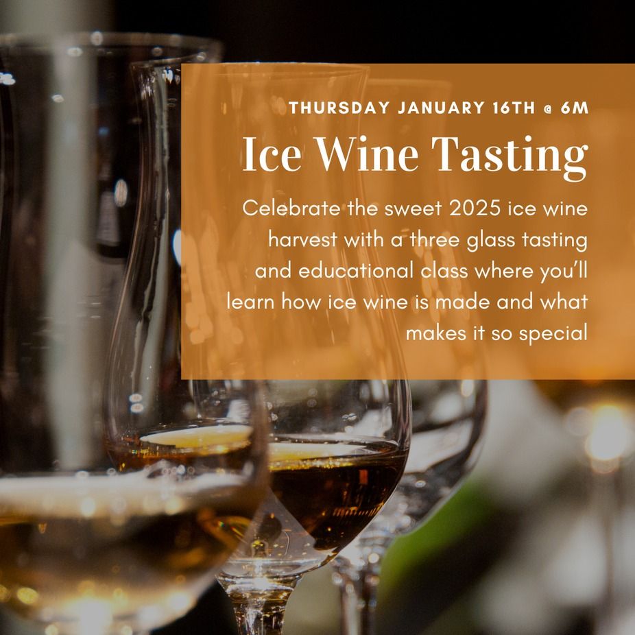 Ice Wine Tasting 