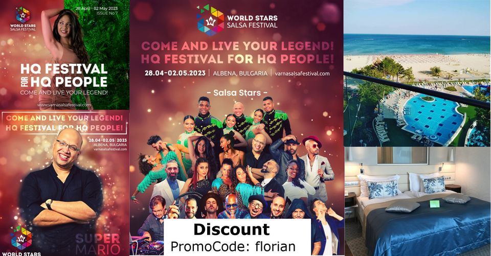Munich goes to 7th World Stars Salsa Festival in Varna\/Bulgaria