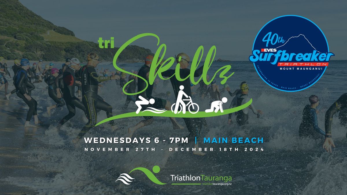 triSKILLZ EVES Surfbreaker Triathlon Surf Swimming Skills