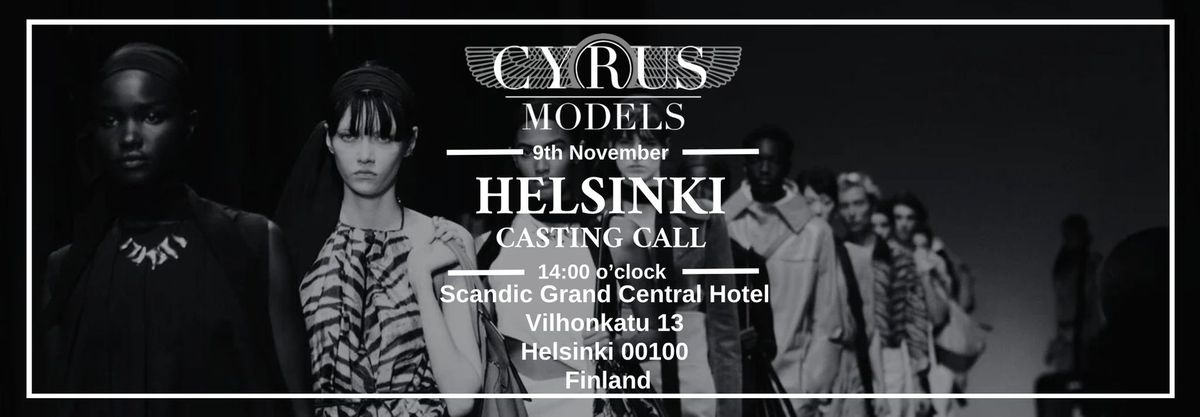 Helsinki casting call