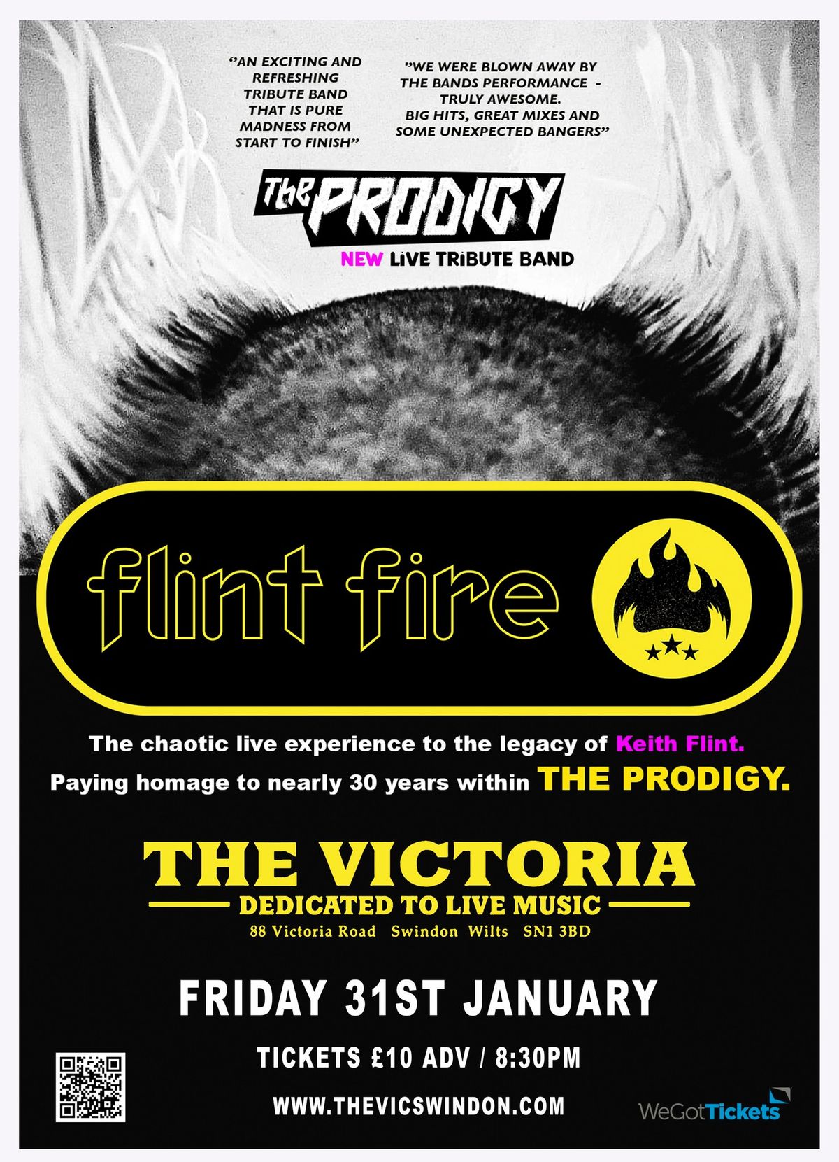 FLINT FIRE (The Prodigy Tribute) - live at The Vic 