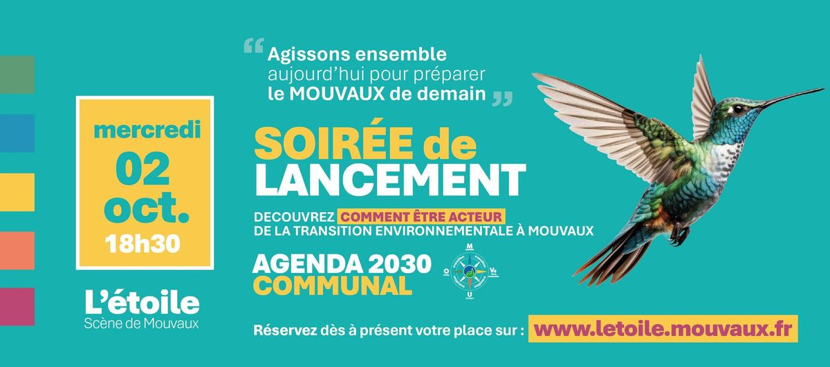 Soir\u00e9e de lancement de l'agenda 2030