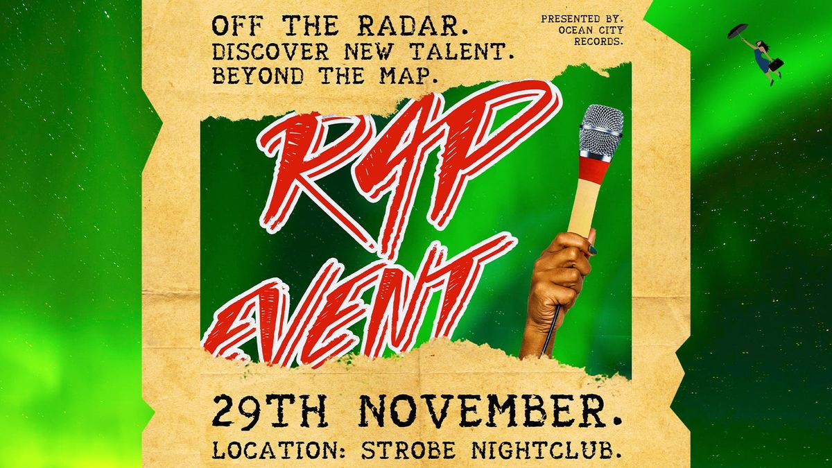 LIVE RAP EVENT: Off The Radar - Round 2