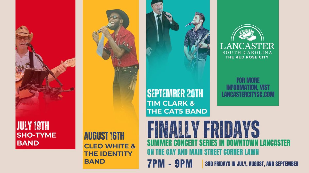 Finally Friday: A Summer Concert Series! 