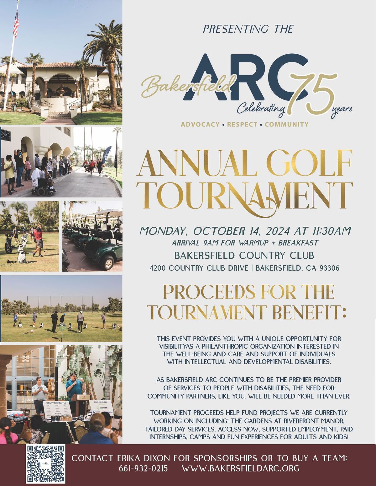 Bakersfield ARC - Golf Tournament @ Bakersfield Country Club