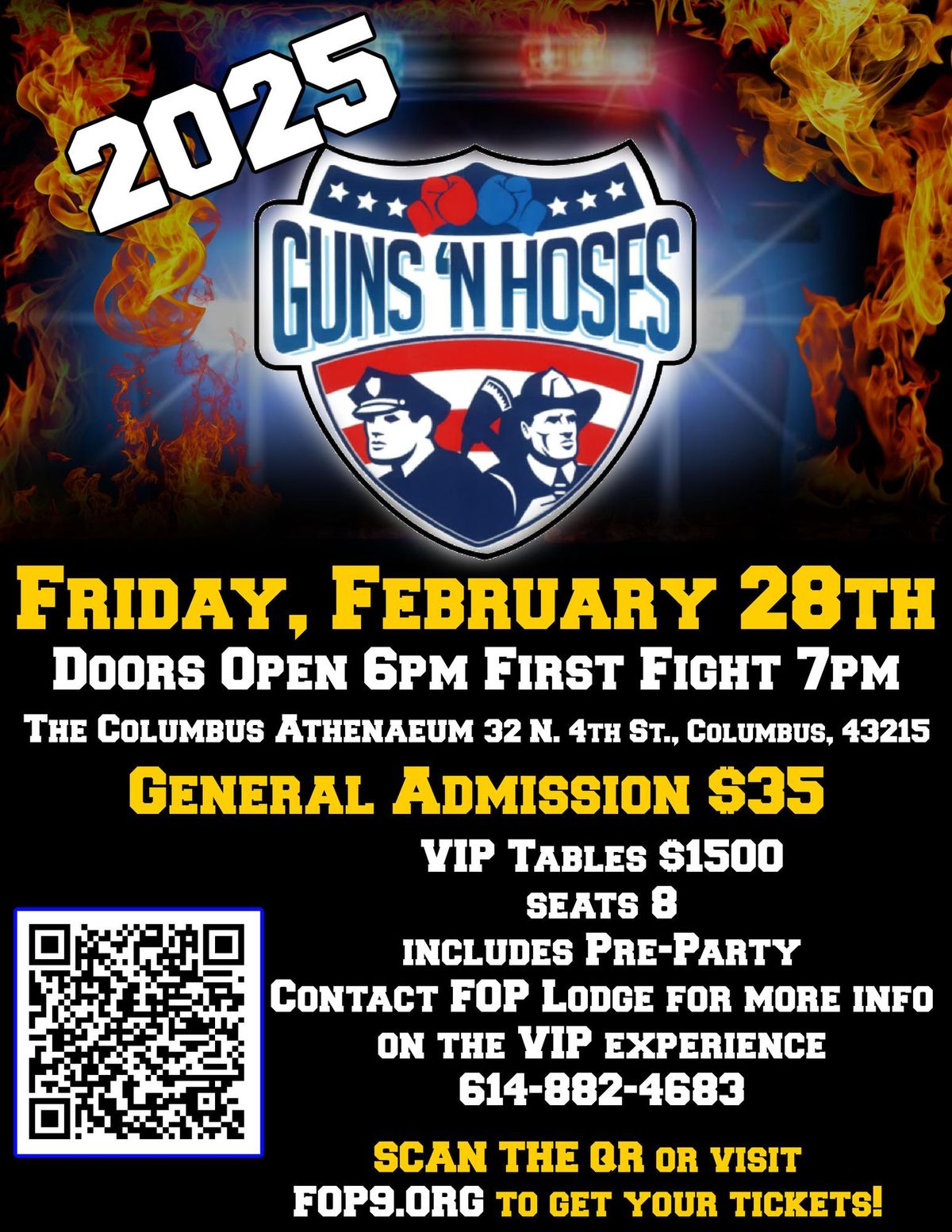 Guns 'n Hoses 2025 Police