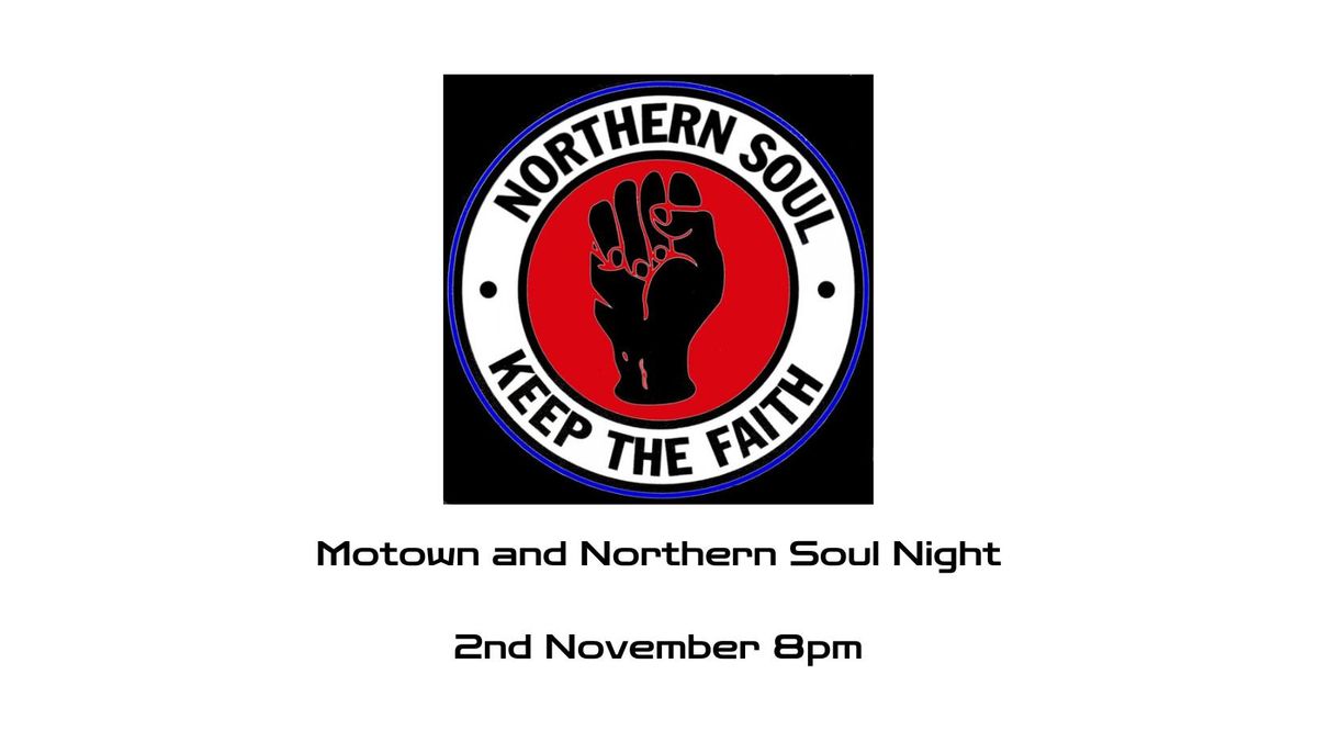 Motown & Northern Soul Night