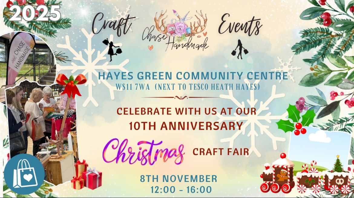 Chase Handmade 10th Anniversary Christmas Craft Fair