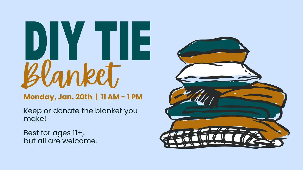 DIY Tie Blanket