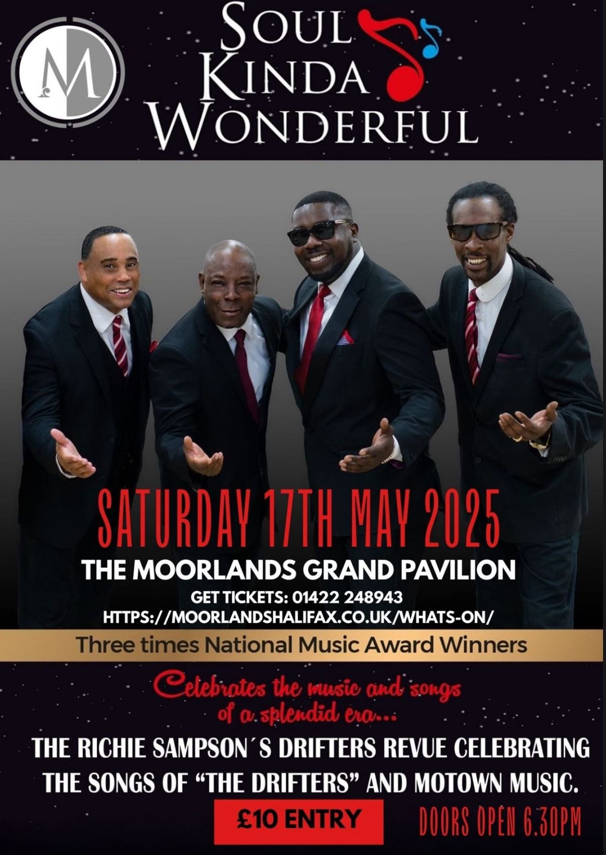 Soul Kinda Wonderful - A Tribute to The Drifters \/ Soul & Motown