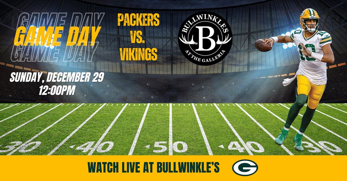 Packers vs. Vikings!