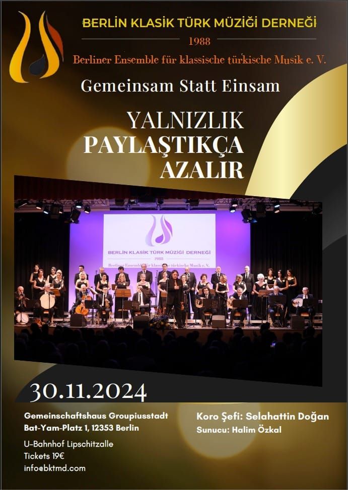 KONSER     YALNIZLIK PAYLA\u015eTIK\u00c7A AZALIR 