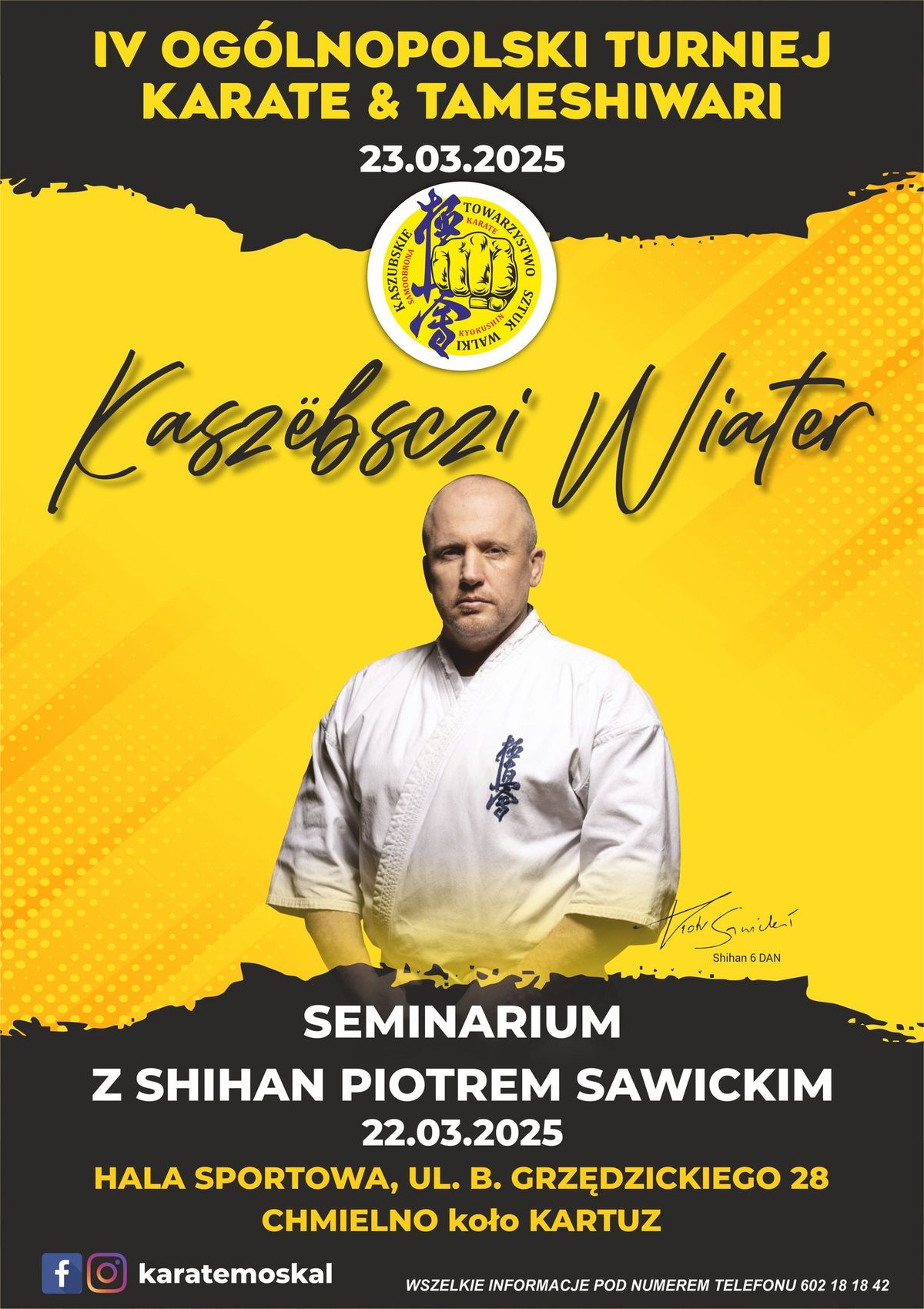 Seminarium z Shihan Piotrem Sawickim