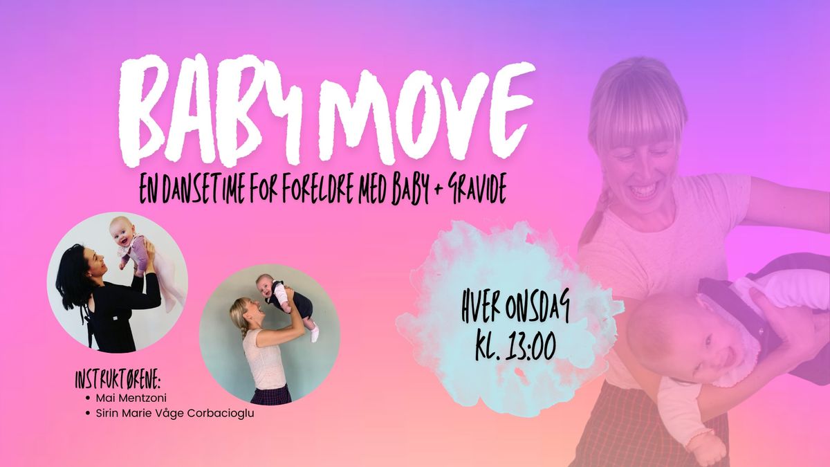 BabyMove - en dansetime for foreldre med baby + gravide!