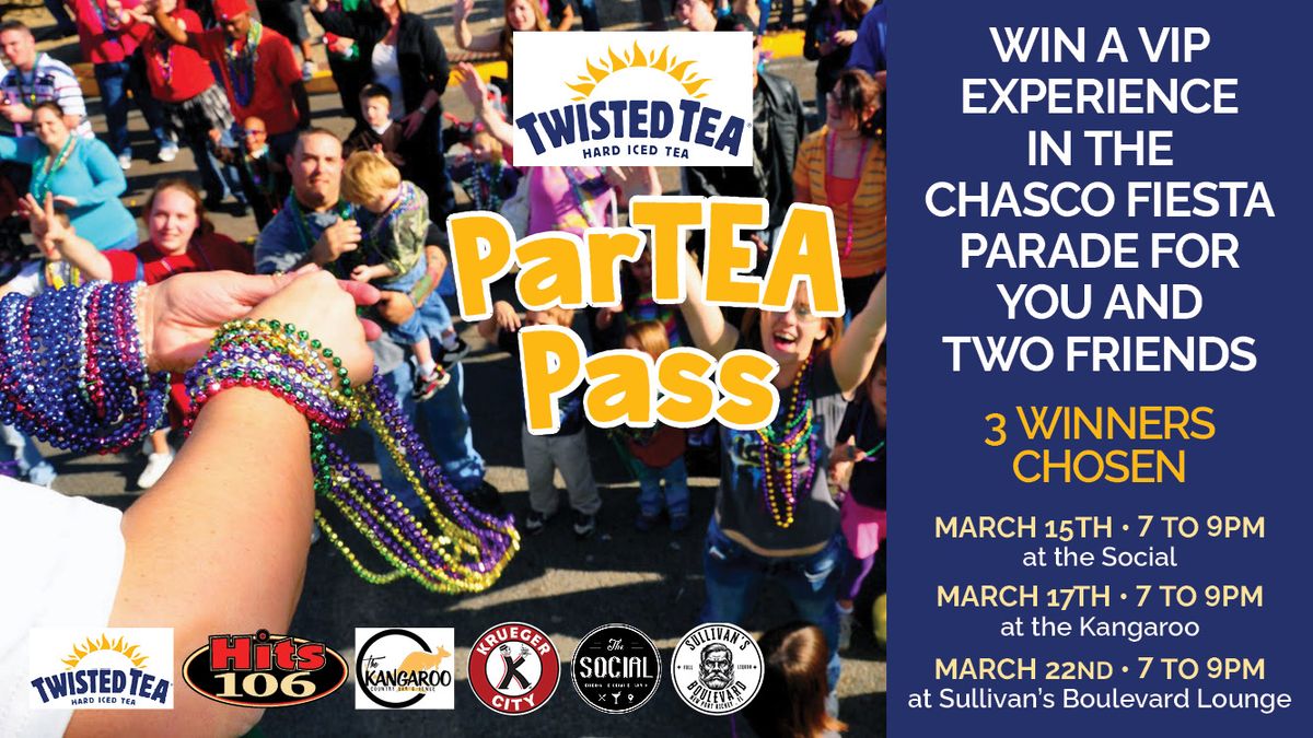 Twisted Tea ParTEA Pass- The Kangaroo - March 17th 