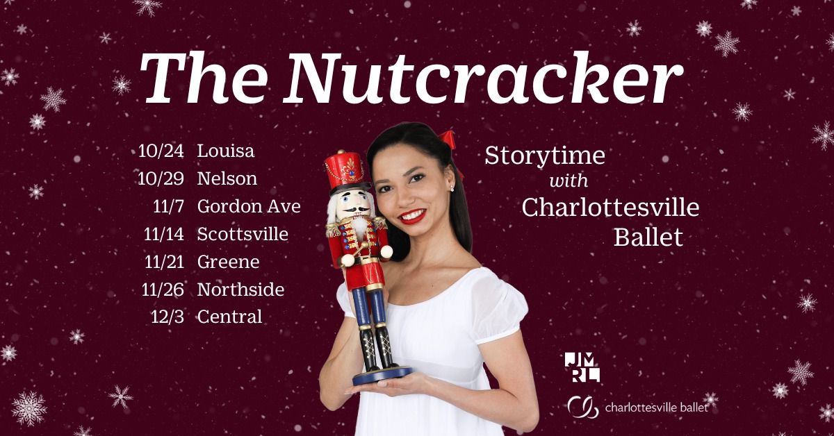 The Nutcracker: Storytime with Charlottesville Ballet at Central Library