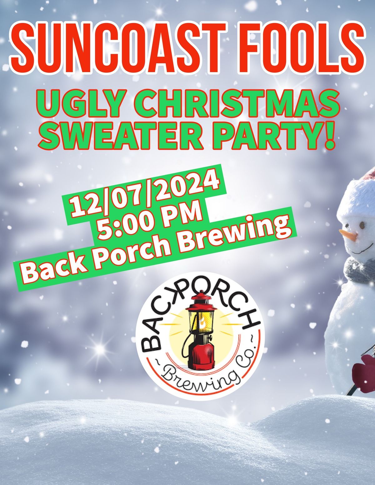 Suncoast FOOLS Christmas Party