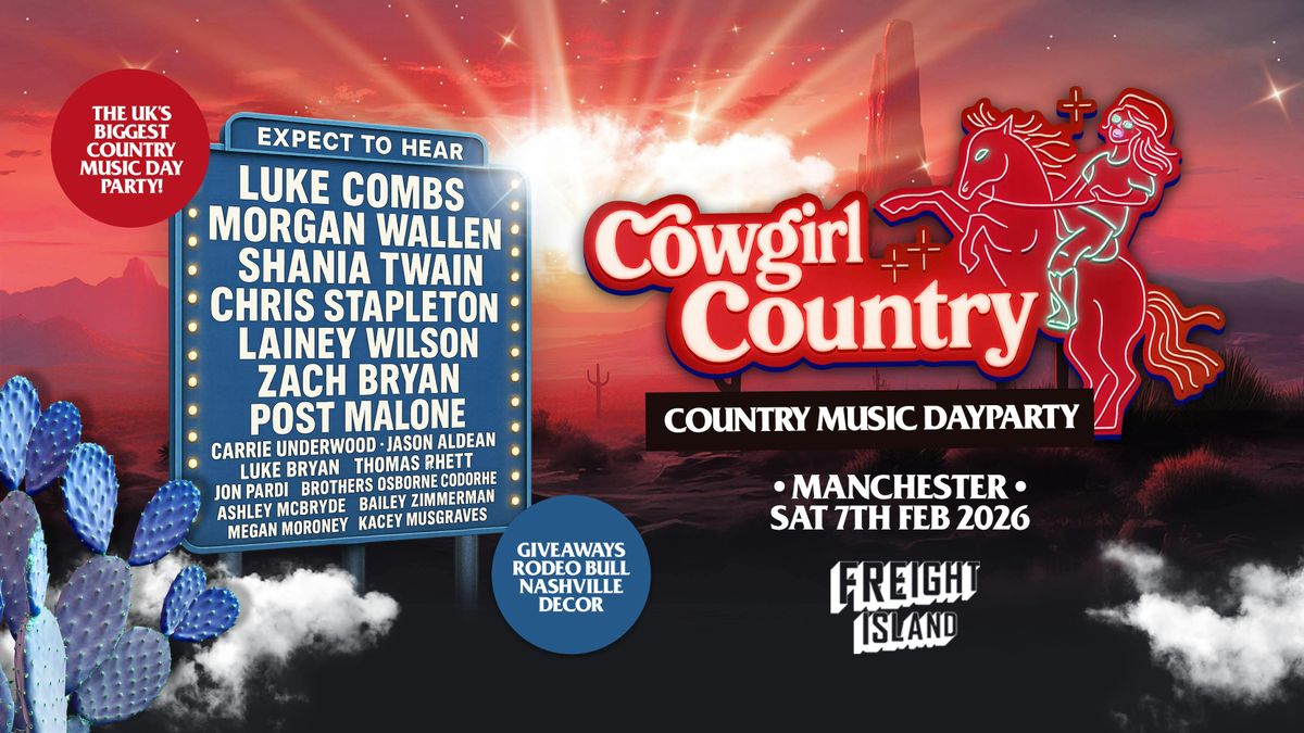 Cowgirl Country - Manchester - \ud83e\udd20 Country Music Dayparty!