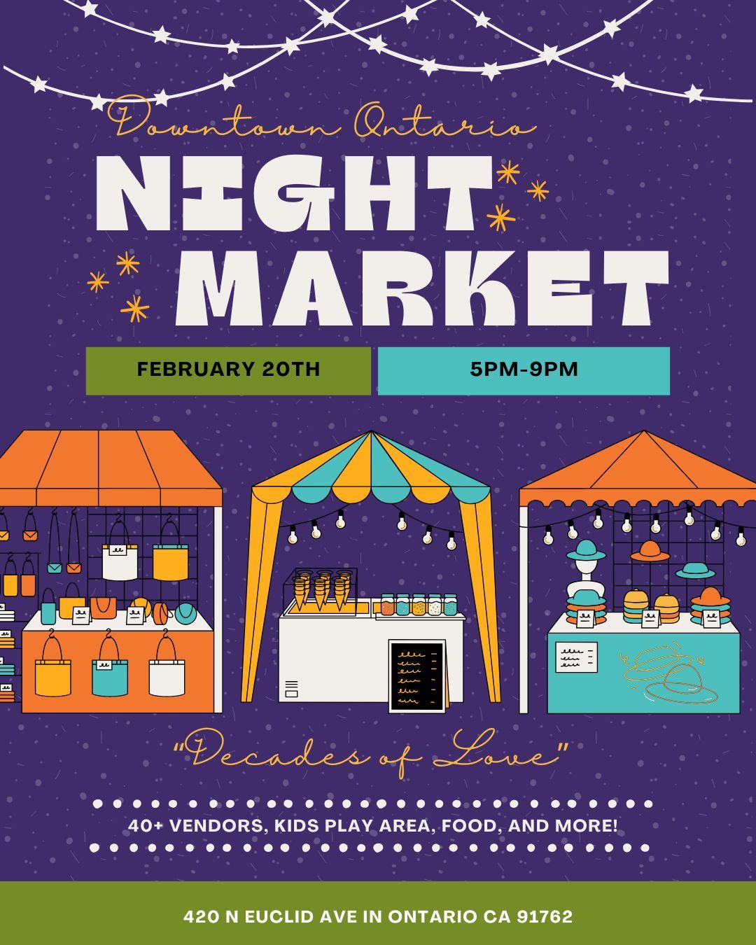 Downtown Ontario Night Market