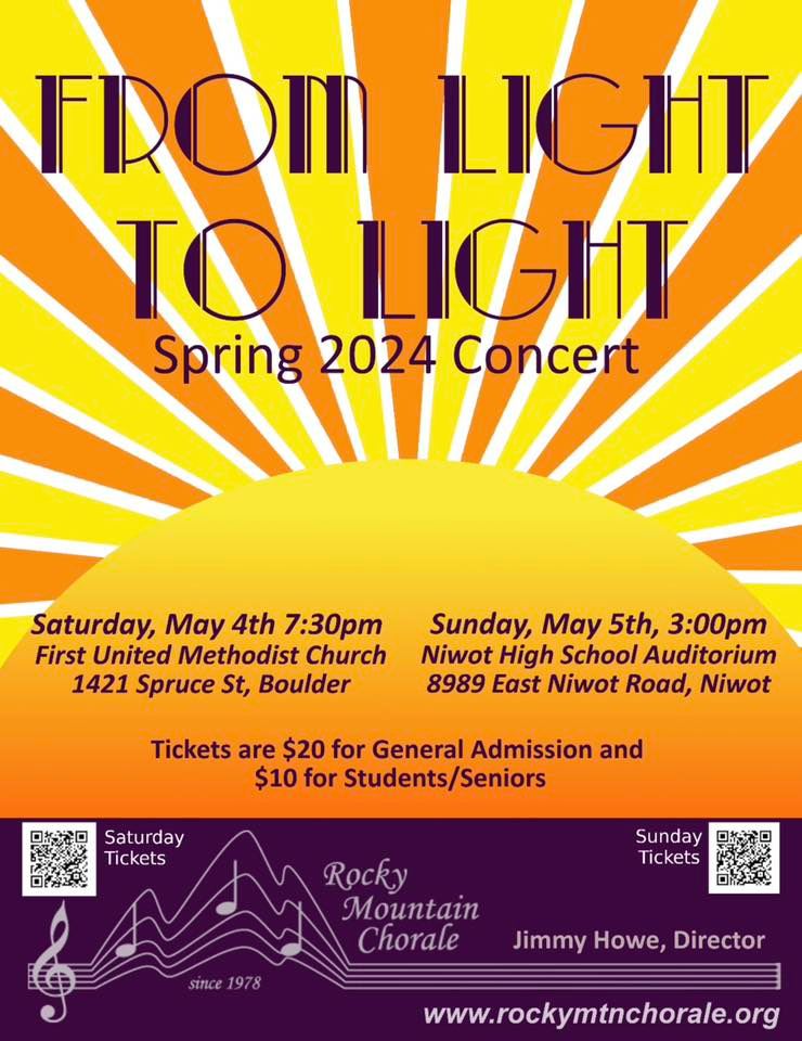 Spring 2024 Concert - From Light to Light