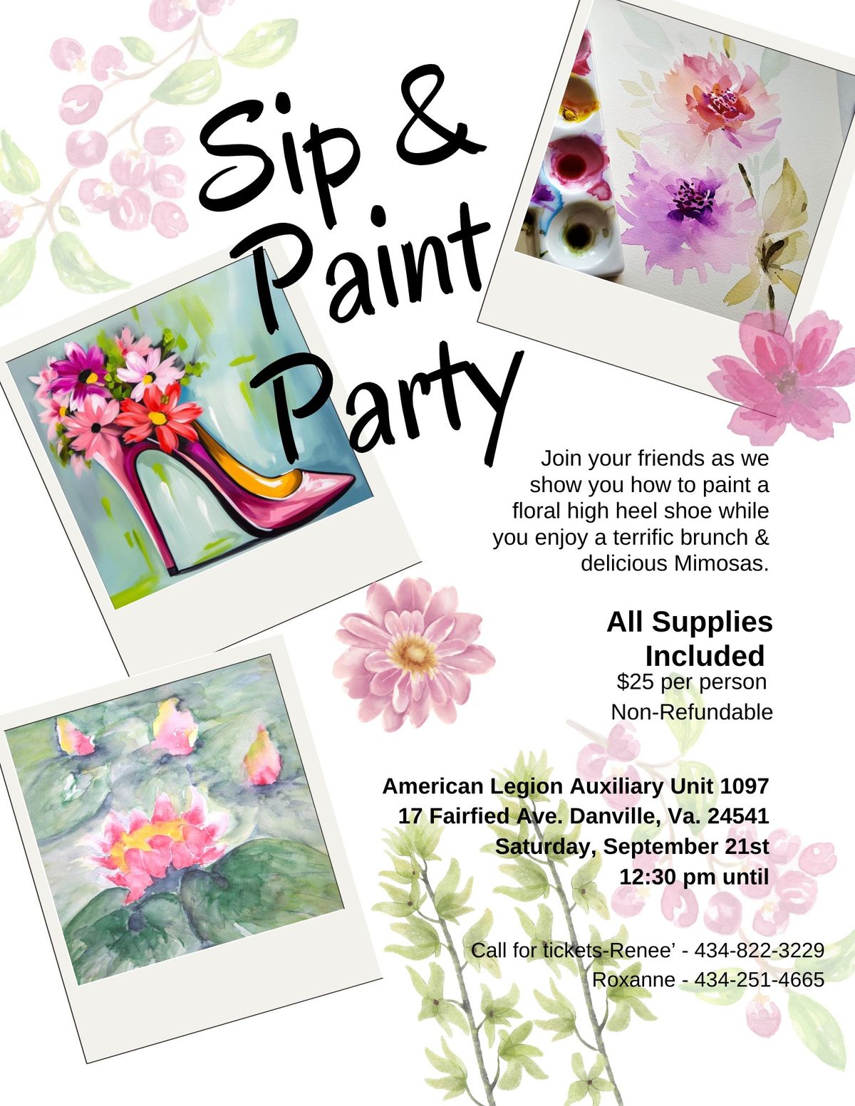 Sip & Paint Party