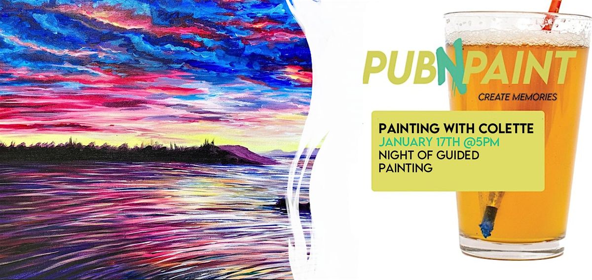 Rooster Paint Night with PubNPaint Jan 17th