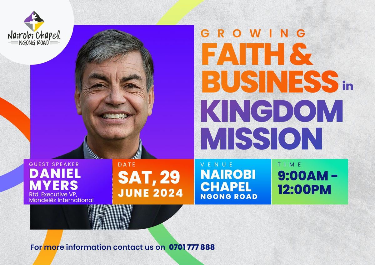 Growing Faith & Kingdom Mission Marketplace Impact Forum