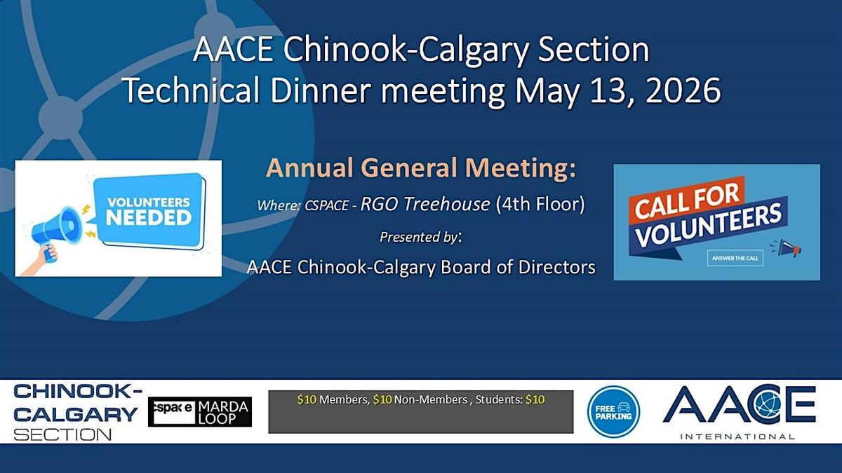 AACE Chinook-Calgary 2026 Annual General Meeting