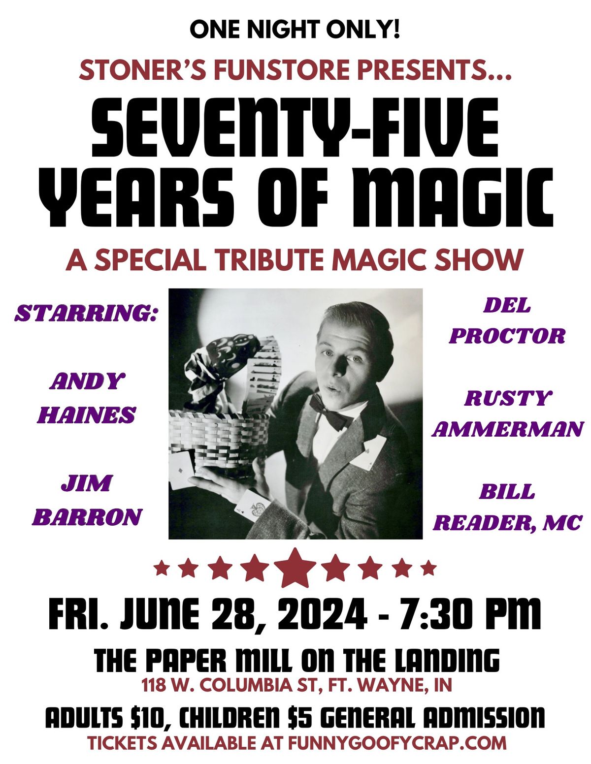 75 Years of Magic - A Tribute Magic Show