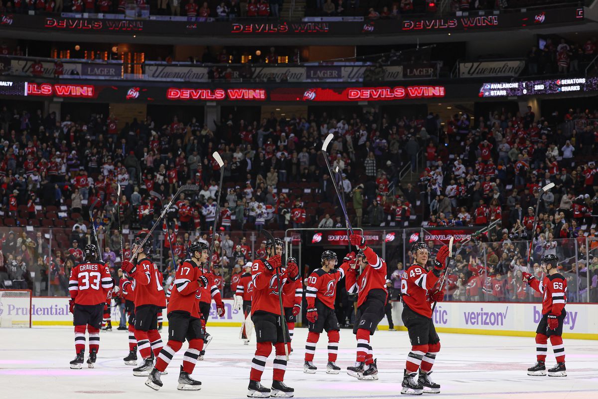 Edmonton Oilers at New Jersey Devils at Prudential Center