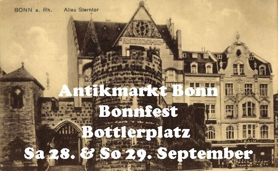 Antikmarkt Bonn - Bonnfest - Bottlerplatz