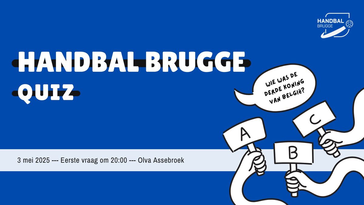 Quiz handbal Brugge