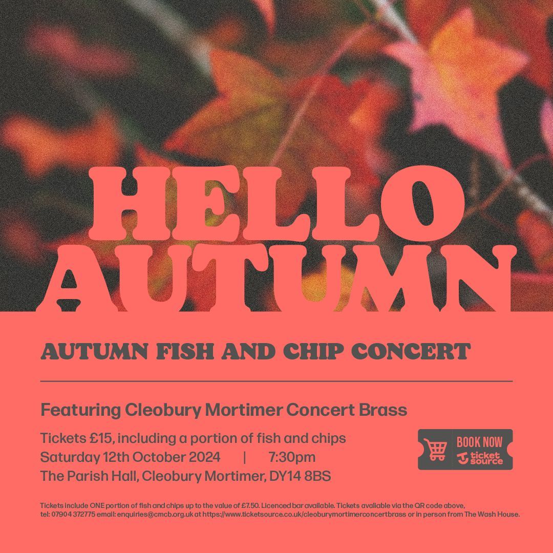 CMCB Autumn Fish & Chip Concert