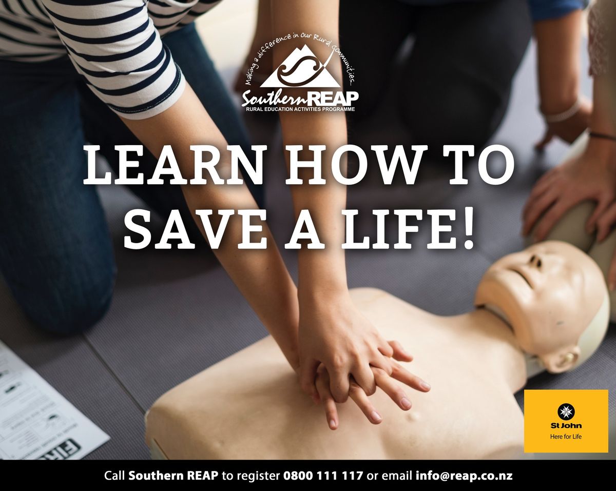 St John Level 1 First Aid - RIVERTON