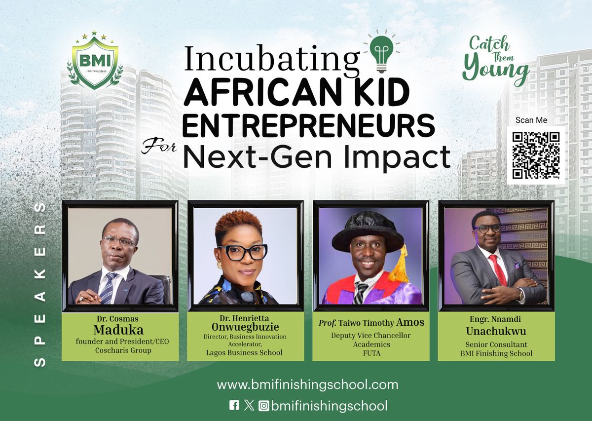 Incubating African Kid Entrepreneurs for Next-Gen Impact