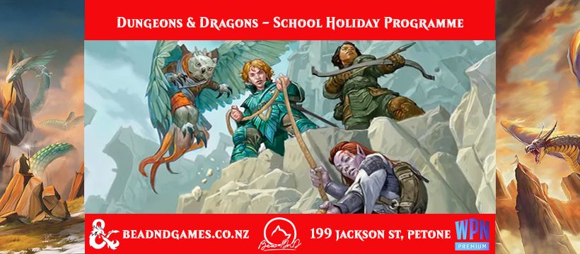 School Holidays Adventure at Bea DnD 8\/10\/24