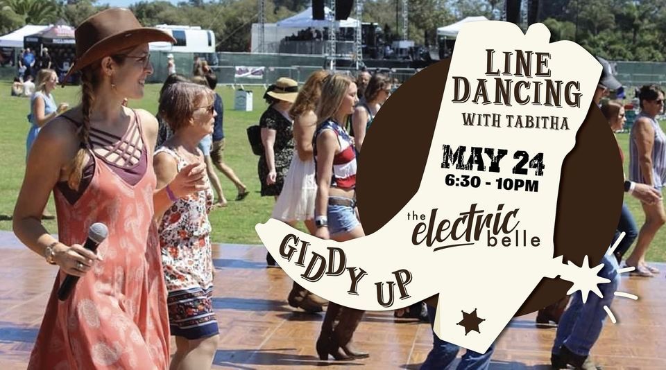 Line Dancing With Tabitha in The Electric Belle at Stovehouse! 