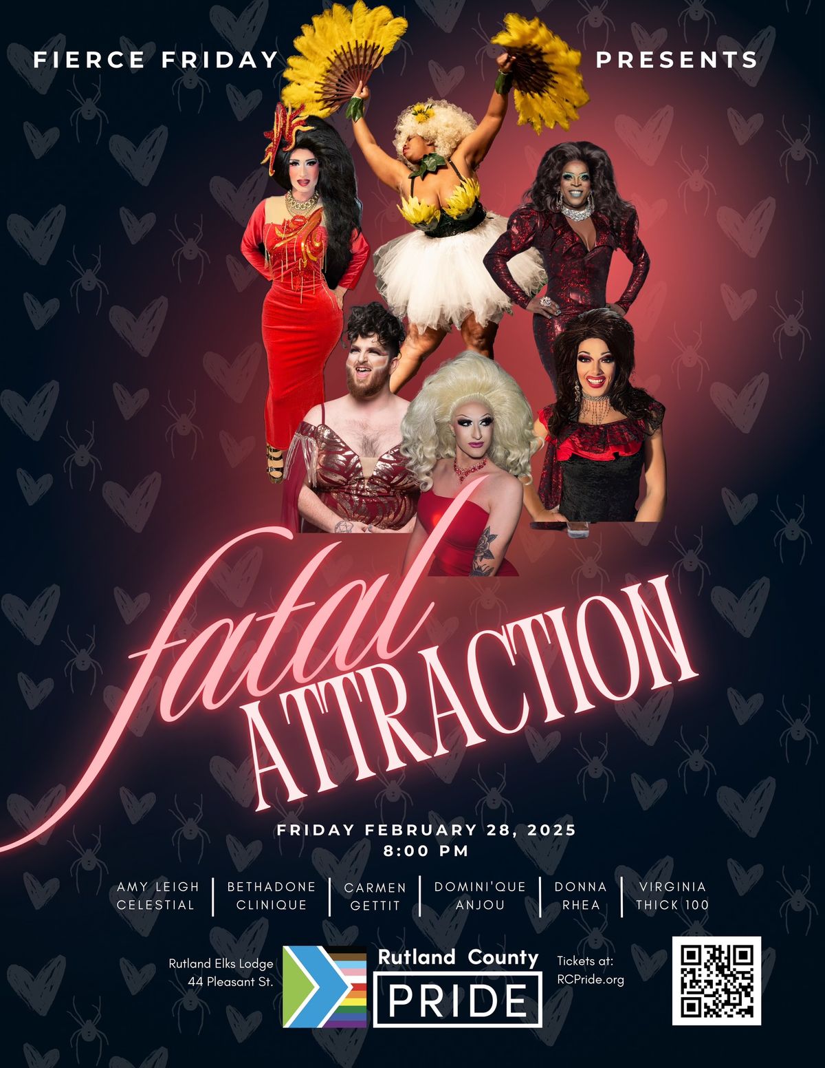 \ud83d\udd25 Fierce Friday Presents: Fatal Attraction Drag Show \ud83d\udd25