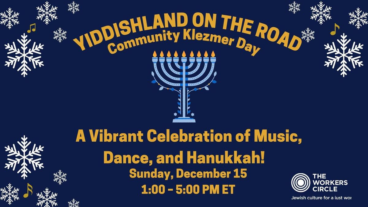 Yiddishland on the Road: Community Klezmer Day