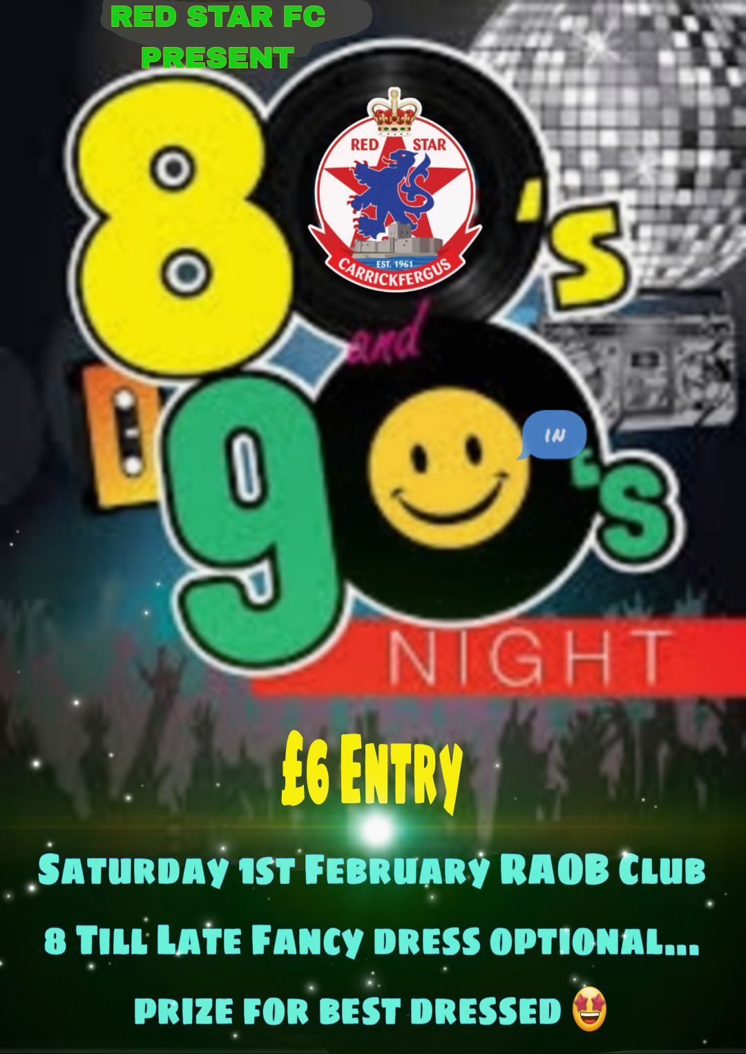 80s v 90s Night